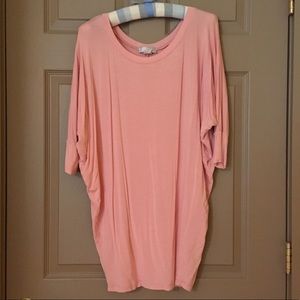 Toska pink dolman top